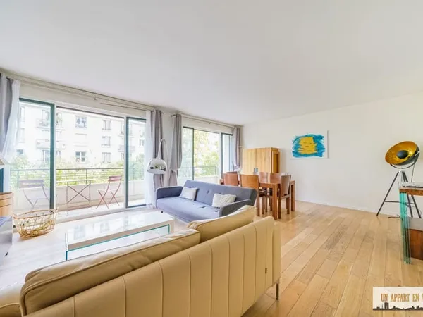 16ème Bd Suchet, métro Ranelagh - Meublé de 74 m² avec balcon. Chauffage et eau chaude collectifs in