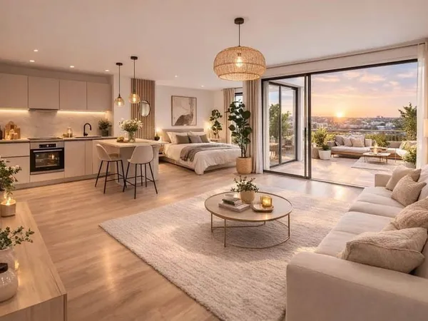 Appartement 1 pièce 35 m²