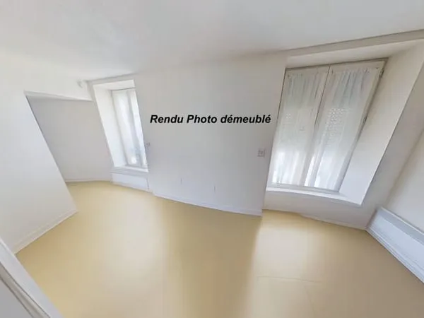 Appartement T1 bis de 31,98 m² vendu loué - DPE C - Centre-ville Mamers