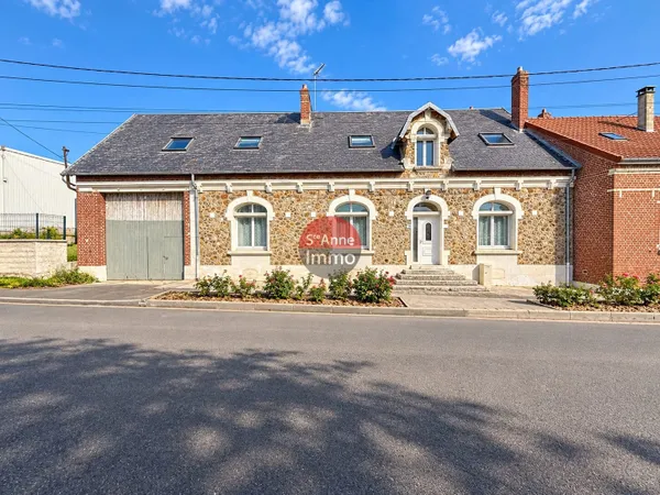 LICOURT - MAISON - 230m2 - AUTONOMIE DE PLAIN PIED - 6 CHAMB