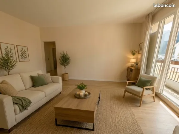 Angers Saint-Léonard - Superbe T3 meublé de 60 m² rénové + Parking
