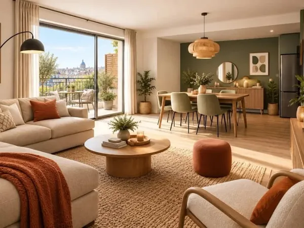 Appartement 3 pièces 51 m²