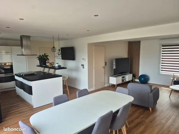 Maison individuelle 4 chambres - DPE B - Véranda avec spa - Hondschoote