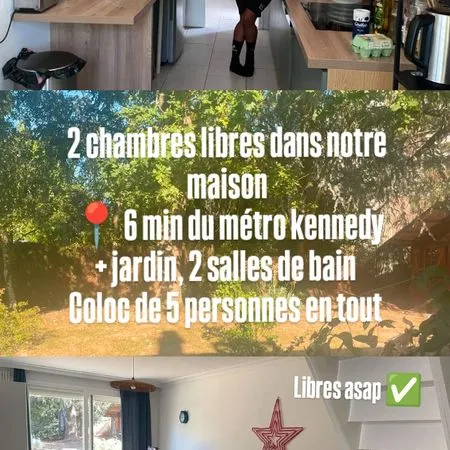 2 Colocataires maison Villejean