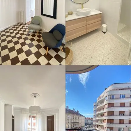Grand Appartement Rénové Place de l'Etoile - Ascenseur - 2x Balcons - Grenier - Cave