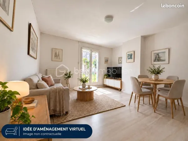 Appartement 3 pièces 50 m²