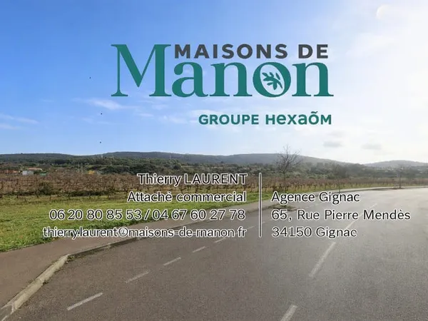 Terrain 450 m²