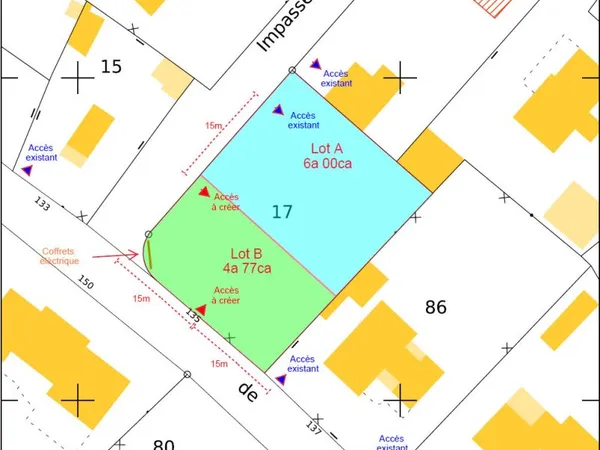 Terrain Saint Jean De Monts 600 m2