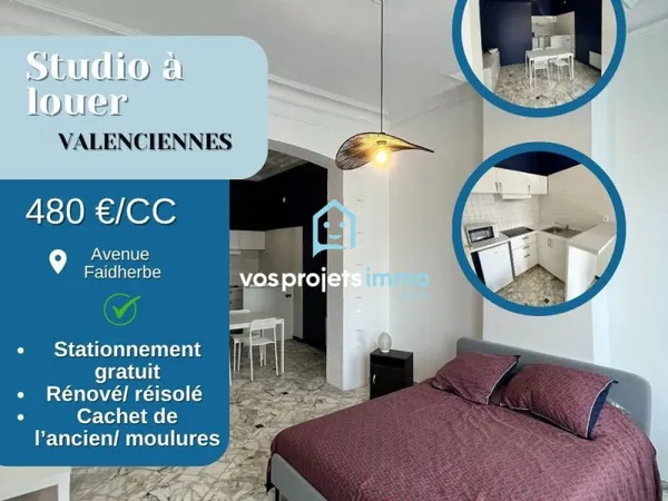 Appartement à louer Valenciennes