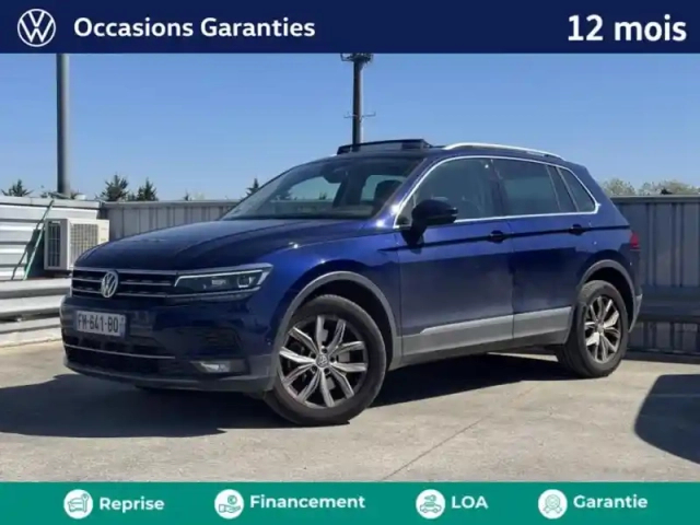 Volkswagen Tiguan 2.0 tdi 190ch carat exclusive 4motion dsg7 euro6d-t 11cv