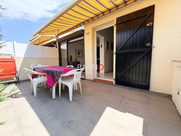 ARGELES SUR MER, pavillon 2 chambres, terrasse