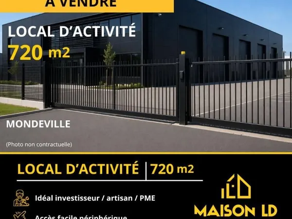 Local d'activité 720 m²