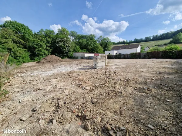 Terrain à bâtir 1 524 m2 secteur Mareuil le port