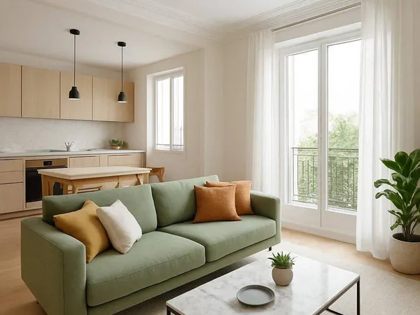 Appartement 2 pièces 43 m²