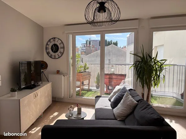 Loue T2 meublé à Montrouge