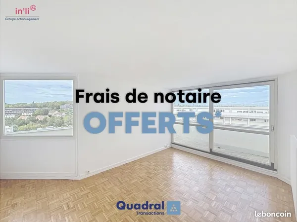 Appartement 3 pièces 67 m²