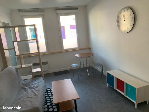 Appartement 1 pièce 22 m2 parc de la hotoie - saint Jacques - classe b et d