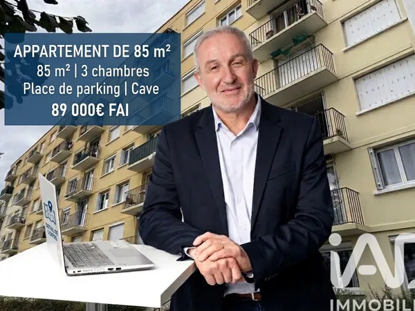 Appartement 4 pièces 85 m²