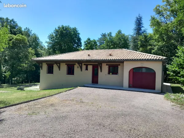 Maison de plain pied sur sous sol