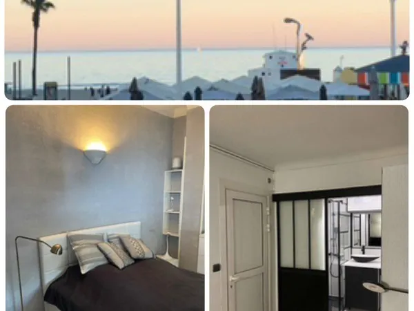 Canet plage centre spacieux T2