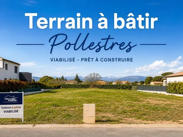 Terrain à bâtir de 200 m2 à Pollestres