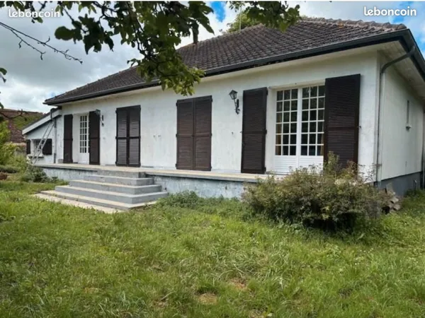 Maison et atelier de plein pied Gouffern en Auge. UROU 61200