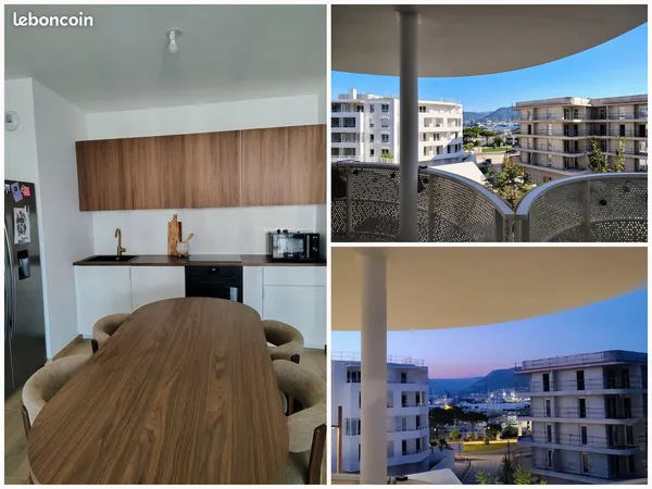 Appartement t3 récent 61m2 avec terrasse de 21m2