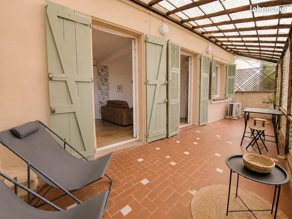 Appartement cosy avec terrasse