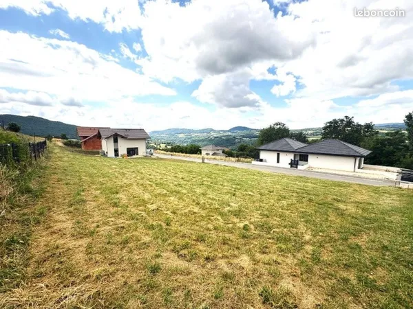 Terrain 800 m² Frangy