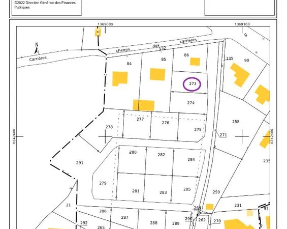 Terrain 401 m² LA HAYE