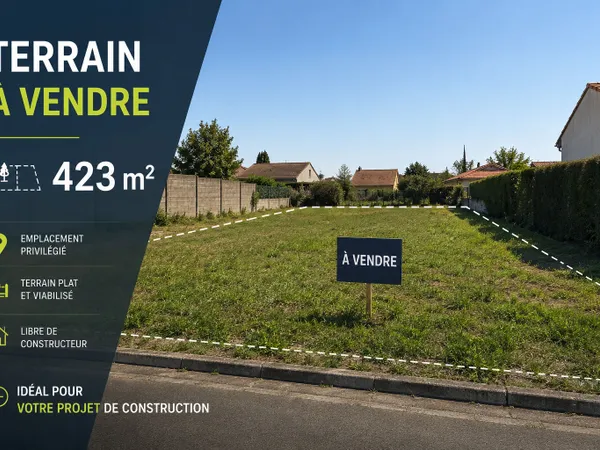 Terrain Noisy Le Grand 423 m2