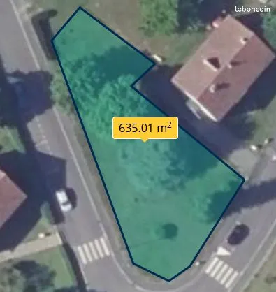 Terrain à vendre secteur Merlebach