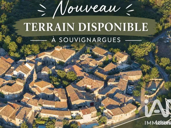 Terrain 365 m² Souvignargues