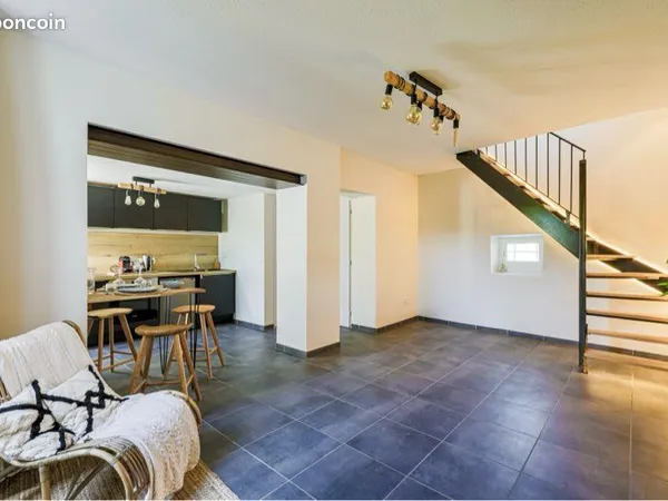 Appartement triplex - 100m2 sol 90m2 carrez moirans