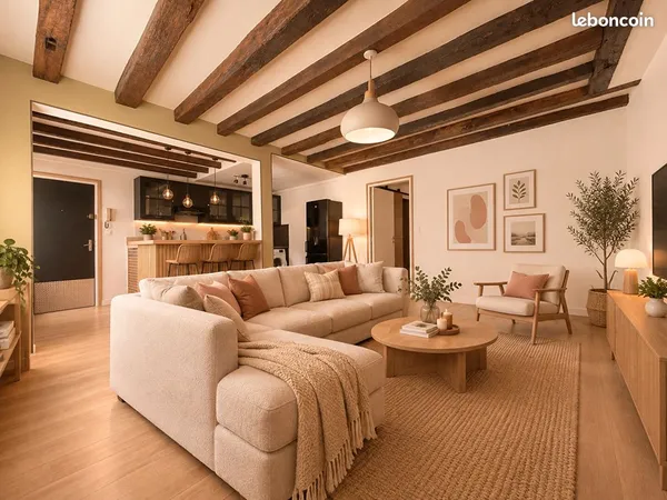 Appartement 2 pièces 56 m²