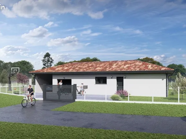 Projet de construction d'une maison 104 m² avec terrain à HAUT-MAUCO (40)