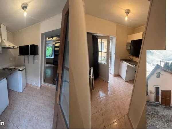 Maison T1 meublée 30 m² avec terrain