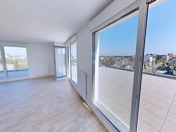 T4bis, Magnifique terrasse panoramique 100m2, étage élevé