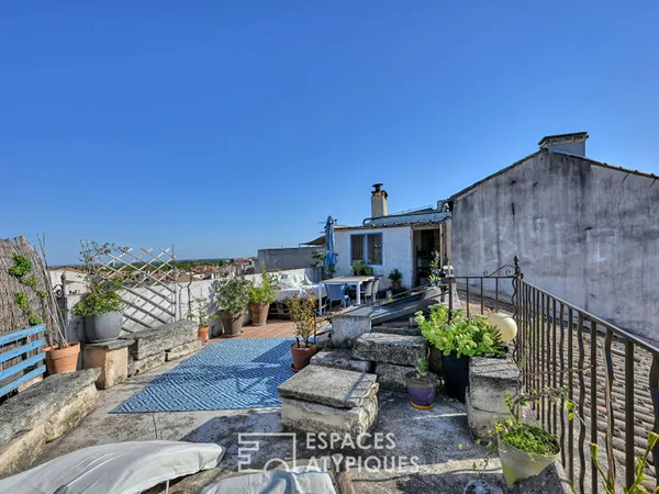 Duplex avec terrasse à la vue panoramique