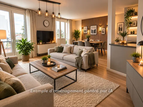 Appartement 4 pièces 67 m²
