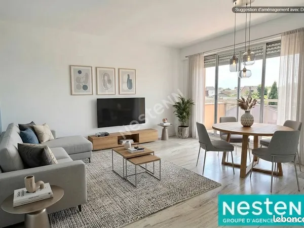Appartement 3 pièces 63 m²