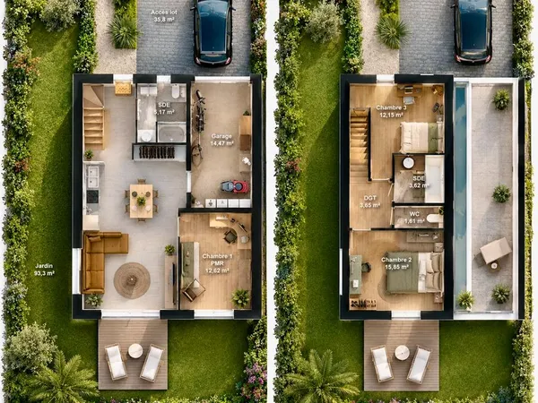 Maison neuve 3 chambres