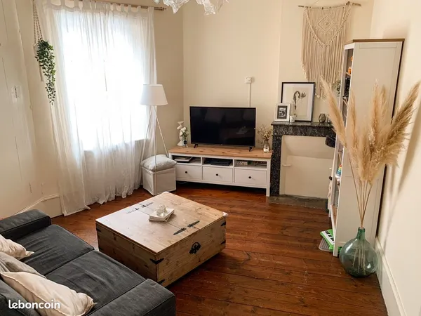 Appartement 3 pièces - 50 m² avec terrasse et vue sur la rivière - Coudes (63114)