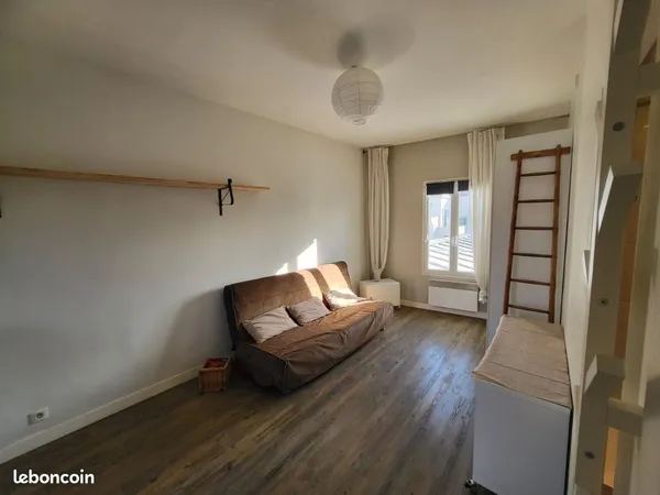 Appartement studio 24m2 + combles