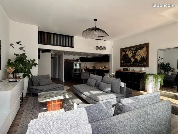 Appartement contemporain 3 pièces 76 m2