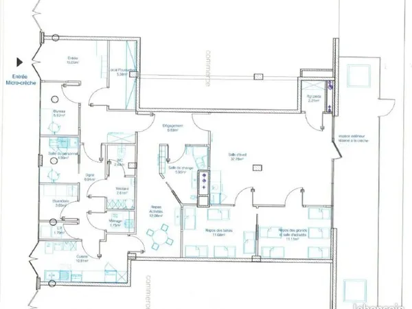 Local commercial 145 m²