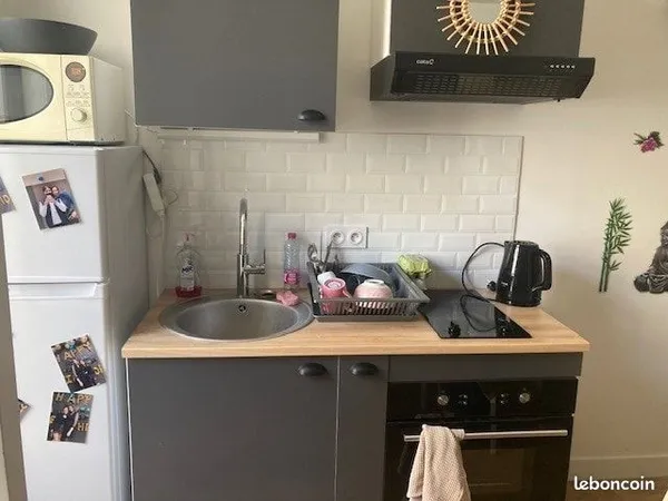 Studio 1 pièce 15 m²