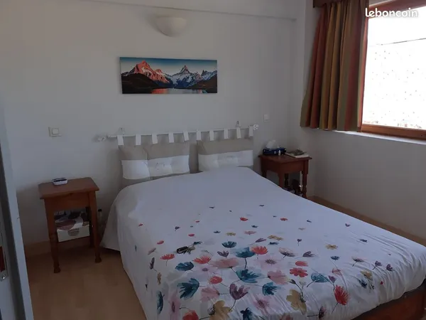 Vends appartement T2 meublé à Guzet Neige avec parking couvert,4 couchages,kitchenette équipée avec 