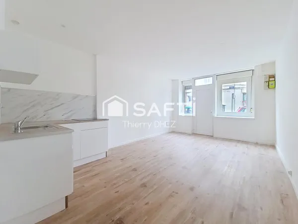 Idéal investisseur ! T2 rénové à Lille-Moulins, 37m², proche centre et universités, forte demande lo
