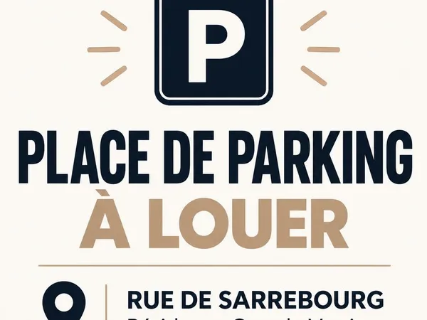 Place de parking sécurisé - Marronniers résidence GRANDE VERRIERE